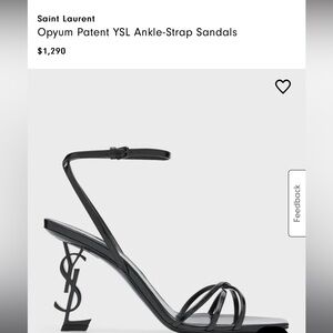 YSL heels !!!